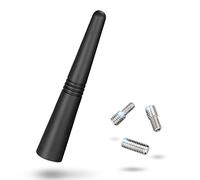Eightwood Antenne Voiture FM Dab Antenne Radio Voiture 9.2cm Mini Antenne Voiture Courte Antenne Toit Voiture avec Fonction de Réception FM/AM/Dab Puissante
