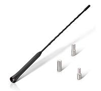 Eightwood Antenne Voiture Puissante FM Dab Antenne Autoradio Antenne de Toit 40cm Remplacement Universelle Auto avec Fonction de Réception
