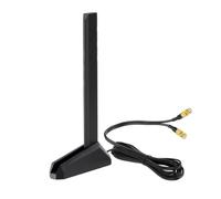 Eightwood Antenne WiFi 7 tri-bande pour carte mère MSI - Antenne Wi-Fi omnidirectionnelle 2,4/5/6 GHz avec pied magnétique, fiche EZ-Plug de 2 m, câble d'extension compatible avec Z890 Z790 X870 B860