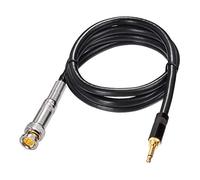 Eightwood Câble Audio 3.5mm BNC Mâle à 3.5 Mm Mâle Prise Alimentation Câble Audio 100cm Câble 3.5 mm pour Antenne BNC Photo Numériques Caméscopes Lecteurs DVD Stéréo