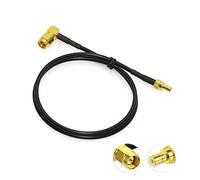 Eightwood Câble SMA à SMB Adaptateur Antenne Mâle RG174 50cm 1.6ft pour Blaupunkt Beat TechniSat Pioneer Sony Kenwood Alpine JVC