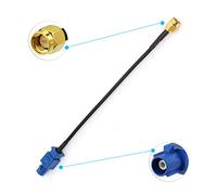 Eightwood Cable SMA Fakra GPS Adaptateur Câble Fakra C à SMA Mâle Câble RG174 15cm 6inch dépistant Le récepteur GPS Navigation de GPS Antenne Voiture GPS Module DVR antenne GPS système