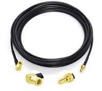 Eightwood Dab Antenne SMB Adaptateur Autoradio SMB Femelle à SMB Câble Pigtail RG174 500cm Dab Câble Antenne pour Blaupunkt TechniSat Pioneer Sony Alpine