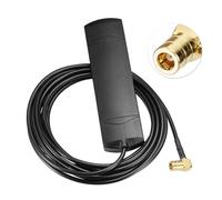 Eightwood Dab+ Antenne Voiture 17dBi FM AM Antenne Pare-Brise avec Câble 300CM et SMB Connecteur pour Pioneer Alpine Clarion Digital Radio Tuner, Réception Stable FM/AM/Dab