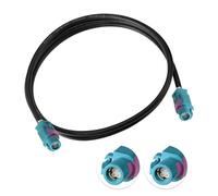 Eightwood HSD LVDS Câble HSD Z femelle 100 cm HSD 535 Câble 4 cœurs pour BMW F30 F31 F10 F11 F25 F15 Audi VW Mercedes Peugeot Vidéo Audio Rear View Backup Caméra Navigation Rétrofit etc.