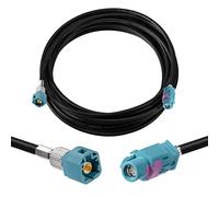 Eightwood HSD LVDS Z Câble femelle vers mâle 500 cm 535 4 cœurs pour BMW F30 F10 F25 F15 Audi VW Mercedes Citroën Peugeot Vidéo Audio Caméra de recul Rétrofit Navigation