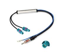 Eightwood Splitter Antenne Dab AM FM Adaptateur DIN a Double Fakra Z 30cm