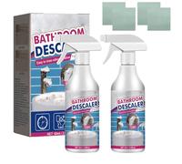 Eigoods Stubborn Stains Cleaner, Bathroom Descaler Foam Cleaner Spay, Professional Stain Remove for Home and Kitchen, For Bathtub, Toilet, Faucet etc, Fresh Scent (2PCS)