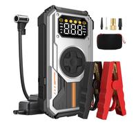Eigotrav PD-270 Booster Batterie Voiture avec Gonfleur Puissant 6000A Fonction de Gonflage des Pneus 150PSI Essence 7.5L Diesel 6L Température de décharge -20 ℃ à 70 ℃