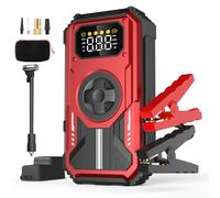 Eigotrav PD-270 Booster Batterie Voiture avec Gonfleur Puissant 6000A Fonction de Gonflage des Pneus 150PSI Essence 7.5L Diesel 6L Température de décharge -20 ℃ à 70 ℃