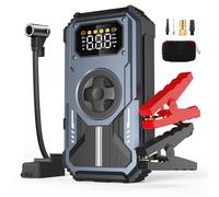 Eigotrav PD-270 Booster Batterie Voiture avec Gonfleur Puissant 6000A Fonction de Gonflage des Pneus 150PSI Essence 7.5L Diesel 6L Température de décharge -20 ℃ à 70 ℃