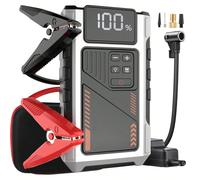Eigotrav PD-JA2(U2) 5-EN-1 6000A démarreur de saut de voiture à courant de pointe avec compresseur d'air 150PSI, boîte de démarrage de saut chargeur de batterie de voiture booster batterie externe pou