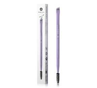EIGSHOW Brosse À Sourcils Avec Poils À Ions Argentés, Pinceau À Sourcils Biseauté Double Extrémité Pour Définition Des Sourcils Et Eye-Liner, Brosse Vis Convient Pour Sourcils Et Cils (D108P)