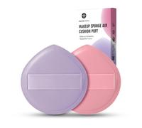 EIGSHOW Éponge De Maquillage Forme De Larme 2 Lot, Violet Et Rose(M123)