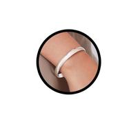 Eigso Argent Cuivre Manchette Bracelet pour Femmes Hommes Unisexe Mode Classique Cuivre Ouvert Bracelet pour Femme Homme