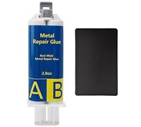 EIGTWEN Colle métallique extra forte 80 g - Résistante à la chaleur - Convient pour la réparation des fissures et des éruptions de surface dans le métal, l'acier inoxydable, le plastique, le bois, la