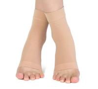 EIH1 1 Paires Protection du Talon D'Achille, Chaussette de Protection de L'os de la Cheville, Manchon en Gel de Compression rembourré Unisexe Doux