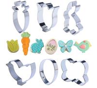 EIH1 6 Pièces Moule Pancake Moule Oeuf au Plat avec Poignée Moule Oeufs Frits Acier Inoxydable Anneau D'Oeufs pour la Cuisson œuf au Plat Pancakes Omelettes et Plus