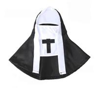 EIH1 Deguisement de Nonne pour Chien Chat, Accessoire Tenue Costume de Halloween, Vêtements Cadeau Décoration de Halloween pour Petits Chiens Chats