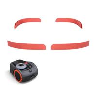 EIHI 1 Jeu Applicable à Robot Tondeuse Accessoires, Convient aux Tondeuses à Gazon WORX,Chapeau Tondeuse,Convient pour le Jardin, les Jardineurs(Orange)