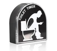 EIHI 1 Pièces Toilet Timer, Sabliers Toilette, 5 Minuterie Toilette, Brosse pour Enfants, Minuteur De Cuisine, Sablier Enfant, Maison Jouet pour Hommes, Mari, Papa, Anniversaire, Fête des Pères