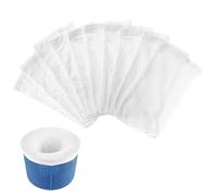 EIHI 10 Pièces Chaussette Skimmer de Piscine Blanc - Balle Filtrante et Accessoire