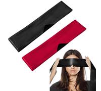 EIHI 2 Pièce Bandeau yeux, Bandeau yeux sommeil, Masque yeux, Bandeau sommeil, Masques de sommeil, Masques de sommeil, Masque sommeil adulte, 150x7cm