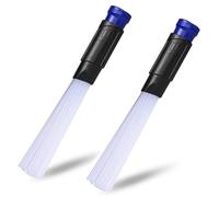 EIHI 2 Pièces Embout Aspirateur Passe Partout, Dust Brosse Accessoires Aspirateur, Accessoire Brosse Aspirateur, Accessoires pour Aspirateurs pour Air Vents,Tiroirs,Voiture,Outils(Gris)