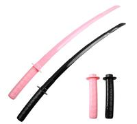 EIHI 2 pièces sabre japonais Jouet d'épée de samouraï rétractable Épée de samouraï rétractable imprimée en 3D Cadeau de Cosplay Katana télescopique en Plastique drôle pour Enfants Et Adultes