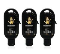 EIHI 3 Pièces Magnesie Liquide, Liquid Chalk, pour la Gymnastique, Escalade, Haltérophilie, Escalade, Cross Training, Pole Dance et Le Fitness, 50ML