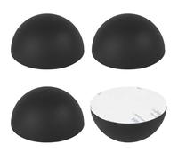 EIHI 4 Pièces Amortisseur/Absorbeur De Résonance Efficace Pour Petits ， Grands Appareils Et Haut-Parleurs,Pieds Enceintes,Absorbeur De Bruit，Patin Anti Vibration（Noir,A）