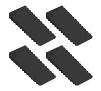 EIHI 4 Pièces Antidérapante Bloc Cale Porte Sol Réglable en Arrêts de Portes Durables Butee de Portail Bloque Butoir de Porte Empilables pour Tous Types de Sols en Intérieur et Extérieur(Ferreux)