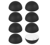 EIHI 8 Pièces Amortisseur/Absorbeur De Résonance Efficace Pour Petits ， Grands Appareils Et Haut-Parleurs,Pieds Enceintes,Absorbeur De Bruit，Patin Anti Vibration（Noir,B）