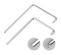 EIHI Kit d'outils de réglage de fenêtre, Hexagonal incurvé de 4 mm et Torx TX15 pour un ajustement polyvalent des ferrures de fenêtre, clé allen