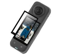 EIHI Pack de 2 Film de protection d'écran pour caméra Insta 360 X4, Film protecteur en verre trempé pour accessoires Insta360 X4, Ultra HD, Résistant aux rayures