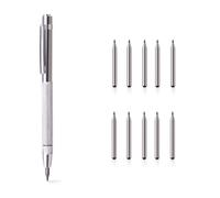 EIHI Stylos à Tracer en carbure de tungstène, Pointe a Tracer Livré avec 10 pointeau de Stylet supplémentaires, pour Le Verre, la céramique et l'acier trempé
