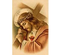 Eiialerm Kits de point de croix pour adultes Jésus religieux DIY de broderie estampillés pour Kit,11CT debutant kits de au point de croix imprimés 40x50cm