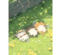 Eiialerm Kits de point de croix pour adultes Trois chatons prenant le soleil DIY de broderie estampillés pour Kit,11CT debutant kits de au point de croix imprimés 40x50cm