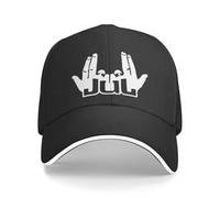 EIILBEIS Neutre extérieur Chapeau de Soleil Jul Logo Casquette de Baseball Retro Rapper Sandwich Hat Hommes Femmes Réglable Casquette De Soleil Cadeau De Voyage Accessoires Parfaits