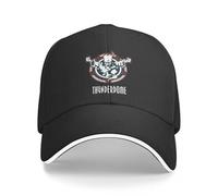 EIILBEIS Neutre extérieur Chapeau de Soleil Thunderdom Casquettes de Baseball Mode Musique Sandwich Chapeaux Unisexe Style Ajustable Papa Chapeau Extérieur Accessoires Parfaits