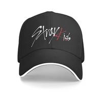 EIILBEIS Ombrage extérieur Casquette de Course Unisexe Coréen SKZ Casquettes de Baseball Casual Kpop Musique Sandwich Chapeau Unisexe Respirant Papa Chapeau Activités Cadeaux personnalisés