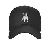 EIILBEIS Unisexe Chapeau de Soleil Mode Français Bulldog Baseball Cap Femmes Hommes Personnalisé Réglable Unisexe Frenchie Chien Papa Chapeau Été Snapback Caps Trucker Chapeaux Cadeau