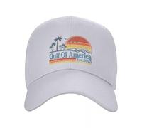 EIILBEIS Unisexe Chapeau de Soleil Mode Personnalisé Vintage Coucher De Soleil Golfe D’Amérique Casquette De Baseball pour Hommes Femmes Réglable Adulte Papa Chapeau Chapeau De Soleil D’été Cadeau