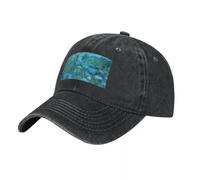 EIILBEIS Unisexe Chapeau de Soleil Nymphéas Claude Monet Casquette de Baseball Anime Chapeau Snapback Cap Anime Cadeau pour Hommes Femmes