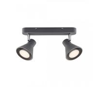 EIK spot 2 Métal Gris GU10 - Nordlux 45770110