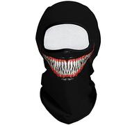 Eikuni Cagoule légère pour homme et femme pour ski, moto, moto, Halloween, cyclisme, équitation, chasse, pêche, Crâne bouche ouverte lèvres rouges, taille unique