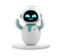 Eilik - Robot de Bureau avec Personnalité, Animations Expressives & Réactions au Toucher, Mini-Jeux, Compagnon Interactif, Robot pour Enfants et Adultes, Cadeau Original