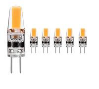 EIMOPE Ampoule LED G4 12V 3W Dimmable, 3W G4 Lampe LED Blanc Naturel 4000k 300Lm, Ampoules d'éclairage équivalent à 20W Halogène, 360°Angle de faisceau, Sans Scintillement, CRI> 80,5 pièces