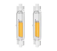 EIMOPE Ampoule R7S LED 78mm Dimmable 15W, R7S Ampoules LED COB, Blanc Chaud 3000K, 1000LM, 15w Equivalente à Lampe Halogène R7S 100w 150w, Ampoule LED Tube pour Maison, Cuisine, 2er Pack