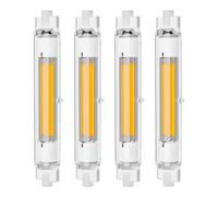 EIMOPE Ampoules R7S LED 118mm 30W Dimmable, R7S LED 118mm 30w Remplace Ampoules Halogènes R7S 200w 300w, Blanc Naturel 4000K,3000LM, Pas de Scintillement, Pack de 4